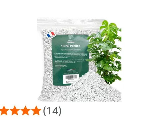 Un sac de perlite pour plante, idéal pour l'oxygénation et le drainage du substrat. Parfait pour le développement des racines.